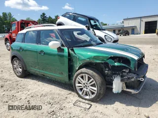 2023 MINI Countryman Cooper S with VIN WMZ83BR07P3P38380, listed as a Copart auction lot 61826885 with 22,348 mi miles and Salvage title. Bid and sale history available at DreamBid. Image 4.