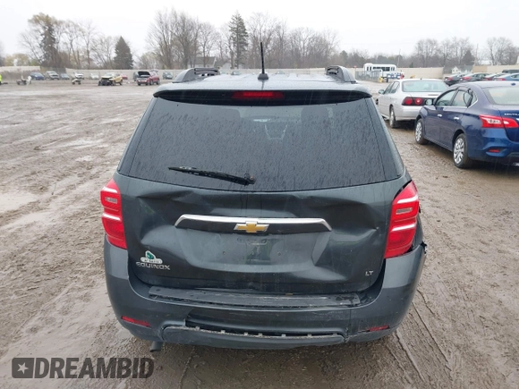 2017 Chevrolet Equinox LT with VIN 2GNALCEK1H1617387, listed as a IAAI auction lot 40962088 with 166,341 mi miles. Bid and sale history available at carsss.com. Image 16.