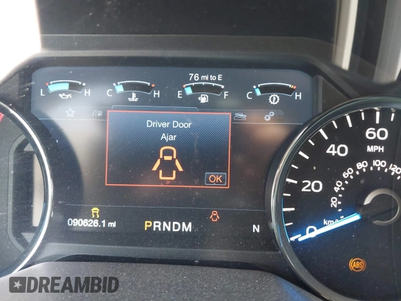 2017 Ford F-150 XL with VIN 1FTEW1EG7HKC26925, listed as a IAAI auction lot 42489303 with 90,626 mi miles and . Bid and sale history available at DreamBid. Image 7.