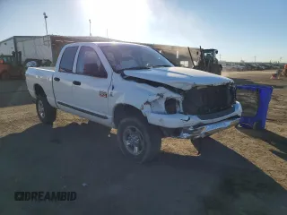 2007 Dodge Ram 2500 SLT with VIN 3D7KS28A47G840547, listed as a Copart auction lot 87749915 with 166,124 mi miles and Salvage Title. Bid and sale history available at carsss.com. Image 4.