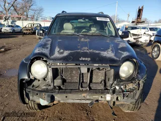 2004 Jeep Liberty Limited with VIN 1J4GL58K04W132469, listed as a Copart auction lot 43584965 with 133,307 mi miles and Salvage Title. Bid and sale history available at carsss.com. Image 5.