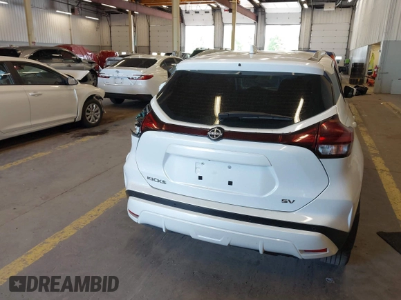 2023 Nissan Kicks SV with VIN 3N1CP5CVXPL567460, listed as a IAAI auction lot 42228702 with 31,328 mi miles and . Bid and sale history available at DreamBid. Image 16.