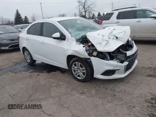 2018 Chevrolet Sonic LS with VIN 1G1JB5SH4J4136715, listed as a IAAI auction lot 41149208 with 140,872 mi miles and . Bid and sale history available at DreamBid. Image 1.