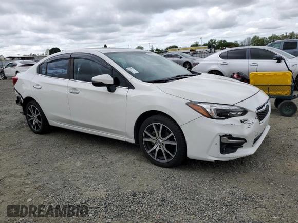 2017 Subaru Impreza Limited with VIN 4S3GKAT6XH3600498, listed as a Copart auction lot 51972775 with 91,552 mi miles and Salvage title. Bid and sale history available at DreamBid. Image 4.