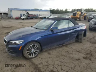 2019 BMW 2 Series 230i xDrive with VIN WBA2K1C55K7D46751, listed as a Copart auction lot 56093404 with 35,196 mi miles. Bid and sale history available at carsss.com. Image 1.