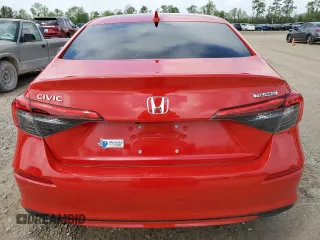 2024 Honda Civic Sedan Touring with VIN 2HGFE1F96RH321560, listed as a Copart auction lot 50551685 with 0 mi miles and Salvage Title. Bid and sale history available at carsss.com. Image 6.