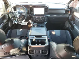 2024 Ford F-150 Raptor with VIN 1FTFW1RJ9RFB89090, listed as a Copart auction lot 43642975 with 5,164 mi miles and Salvage Title. Bid and sale history available at DreamBid. Image 8.