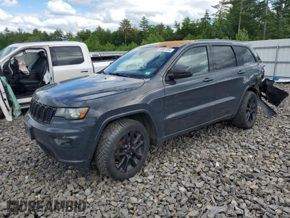 2017 Jeep Grand Cherokee Altitude z VIN 1C4RJFAG9HC786670, wystawiony jako Copart lot #58007254 z przebiegiem 117 638 mil mil oraz Szkoda całkowita • Salvage title. Historia ofert i sprzedaży dostępna na DreamBid. Obrazek 1.