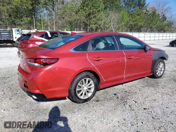 2019 Hyundai Sonata SE with VIN 5NPE24AF2KH751522, listed as a Copart auction lot 47091535 with 107,622 mi miles and Clean Title. Bid and sale history available at carsss.com. Image 3.