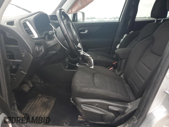 2018 Jeep Renegade Latitude with VIN ZACCJABB5JPH11414, listed as a Copart auction lot 57204235 with 73,097 mi miles and Salvage title. Bid and sale history available at DreamBid. Image 7.