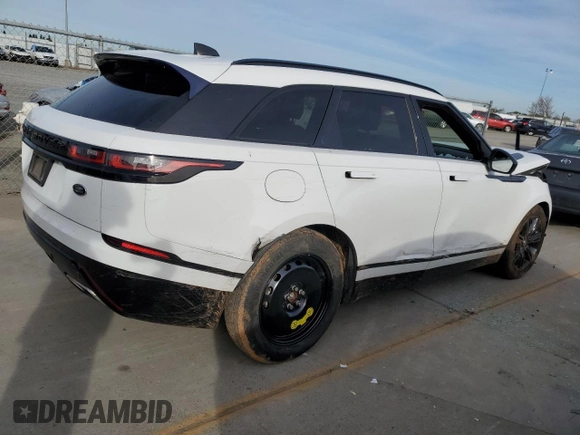 2019 Land Rover Range Rover Velar R-Dynamic SE with VIN SALYL2FV7KA226728, listed as a Copart auction lot 46715464 with 58,754 mi miles. Bid and sale history available at carsss.com. Image 3.