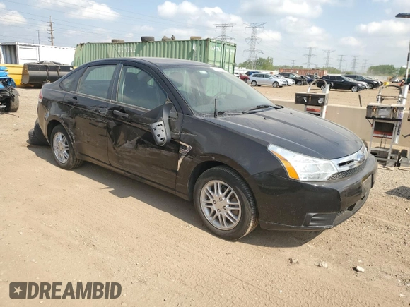 2008 Ford Focus SE z VIN 1FAHP35NX8W215744, wystawiony jako Copart lot #56096055 z przebiegiem 165 827 mil mil oraz Szkoda całkowita • Salvage title. Historia ofert i sprzedaży dostępna na DreamBid. Obrazek 4.