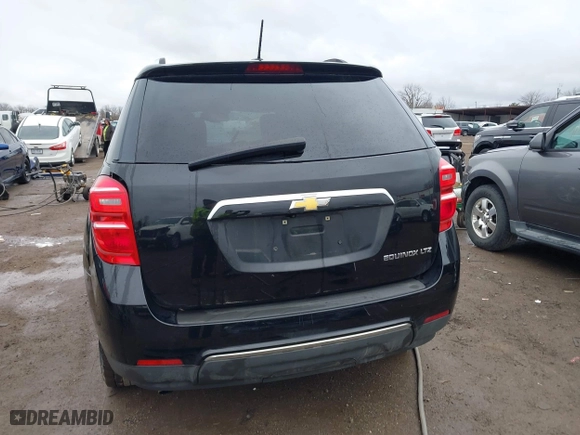2016 Chevrolet Equinox LTZ with VIN 2GNALDEK6G6299466, listed as a IAAI auction lot 41815496 with 156,030 mi miles. Bid and sale history available at carsss.com. Image 17.