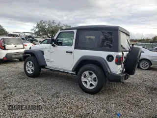 2020 Jeep Wrangler Sport with VIN 1C4GJXAG4LW210506, listed as a Copart auction lot 81745024 with 28,863 mi miles and Salvage title. Bid and sale history available at DreamBid. Image 2.