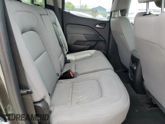 2018 Chevrolet Colorado 4WD LT with VIN 1GCGTCENXJ1117124, listed as a Copart auction lot 55953395 with 88,759 mi miles and Salvage title. Bid and sale history available at DreamBid. Image 10.