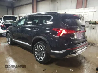 2022 Hyundai Santa Fe Limited with VIN 5NMS4DAL8NH386932, listed as a Copart auction lot 47879365 with 39,766 mi miles and Salvage Title. Bid and sale history available at carsss.com. Image 2.