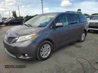 2013 Toyota Sienna XLE AAS с VIN 5TDYK3DC7DS389872, выставлен на аукционе Copart как лот 66072995 с пробегом 95 797 миль миль и Чистый • Clean title. История ставок и продаж доступна на DreamBid. Изображение 1.
