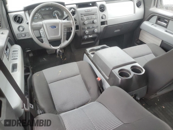 2014 Ford F-150 XL with VIN 1FTFW1CF3EKG56199, listed as a Copart auction lot 61046215 with 107,905 mi miles and Salvage title. Bid and sale history available at DreamBid. Image 8.