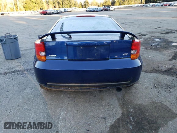 2001 Toyota Celica GT z VIN JTDDR32T510071647, wystawiony jako Copart lot #44465265 z przebiegiem 237 444 mil mil oraz Czysty tytuł • Clean title. Historia ofert i sprzedaży dostępna na DreamBid. Obrazek 6.