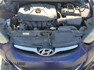 2013 Hyundai Elantra Limited with VIN 5NPDH4AE7DH179786, listed as a Copart auction lot 52531825 with 147,850 mi miles and Salvage Title. Bid and sale history available at DreamBid. Image 11.
