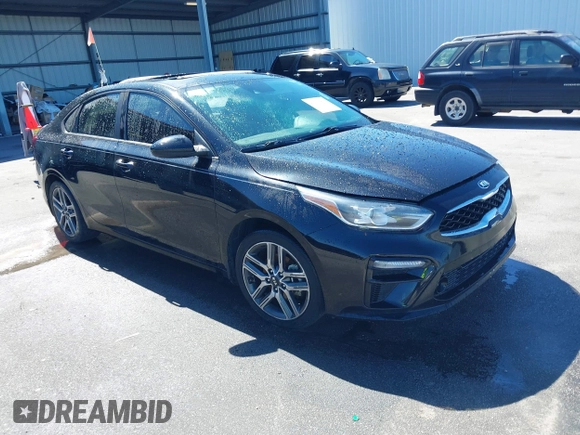 2019 Kia Forte S with VIN 3KPF34AD6KE013453, listed as a IAAI auction lot 41712825 with 131,345 mi miles. Bid and sale history available at carsss.com. Image 1.