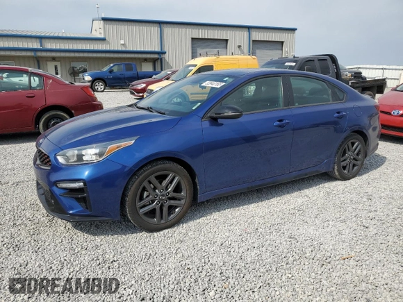 2021 Kia Forte GT-Line z VIN 3KPF34AD2ME285923, wystawiony jako Copart lot #53940165 z przebiegiem 103 038 mil mil oraz Szkoda całkowita • Salvage title. Historia ofert i sprzedaży dostępna na DreamBid. Obrazek 1.
