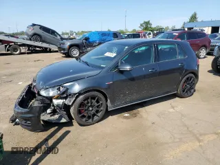 2015 Volkswagen Golf GTI SE with VIN 3VW5T7AUXFM085147, listed as a Copart auction lot 70416354 with 77,653 mi miles and Clean Title. Bid and sale history available at carsss.com. Image 1.
