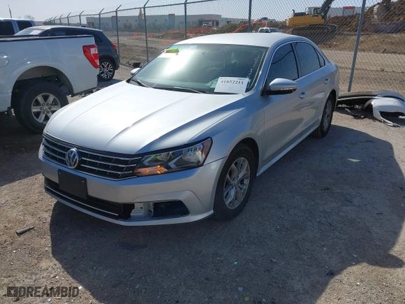 2016 Volkswagen Passat 1.8T S with VIN 1VWAS7A3XGC033240, listed as a IAAI auction lot 41852211 with 93,608 mi miles. Bid and sale history available at carsss.com. Image 17.