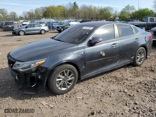 2019 Kia Optima LX with VIN 5XXGT4L3XKG376273, listed as a Copart auction lot 54253405 with 92,946 mi miles and Clean Title. Bid and sale history available at carsss.com. Image 1.
