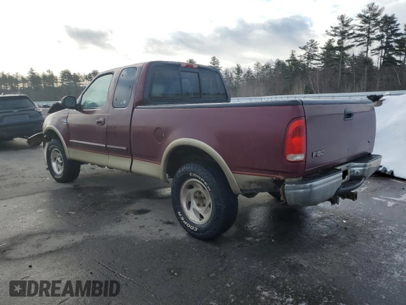 1999 Ford F-150 XL z VIN 2FTRX18L3XCA55634, wystawiony jako Copart lot #49896035 z przebiegiem 212 928 mil mil oraz Czysty tytuł • Clean title. Historia ofert i sprzedaży dostępna na DreamBid. Obrazek 2.