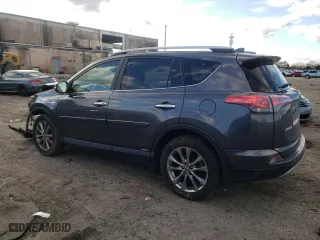 2017 Toyota RAV4 Hybrid Limited with VIN JTMDJREV3HD110570, listed as a Copart auction lot 67942362 with 76,257 mi miles. Bid and sale history available at carsss.com. Image 2.