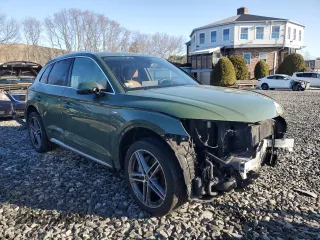 2021 Audi Q5 Premium Plus with VIN WA1E2AFYXM2040934, listed as a Copart auction lot 48679085 with 54,132 mi miles and Salvage Title. Bid and sale history available at carsss.com. Image 4.