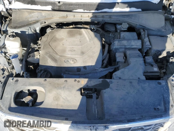 2020 Kia Sorento EX V6 with VIN 5XYPHDA57LG621081, listed as a Copart auction lot 43546465 with 107,182 mi miles and Salvage Title. Bid and sale history available at carsss.com. Image 12.