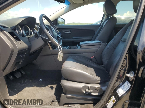 2015 Mazda CX-9 Touring with VIN JM3TB3CV8F0464265, listed as a Copart auction lot 64359885 with 95,980 mi miles and Salvage title. Bid and sale history available at DreamBid. Image 7.