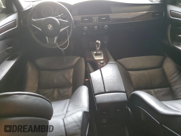 2010 BMW 5 Series 535i xDrive with VIN WBANV9C54AC139578, listed as a Copart auction lot 51859545 with Not Provided miles and Salvage Title. Bid and sale history available at carsss.com. Image 8.
