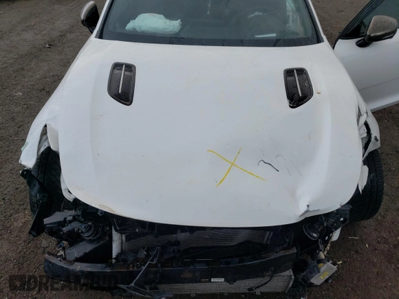 2022 Kia Stinger GT2 with VIN KNAE55LC5N6102759, listed as a Copart auction lot 49827825 with 101,311 mi miles and Salvage Title. Bid and sale history available at DreamBid. Image 11.