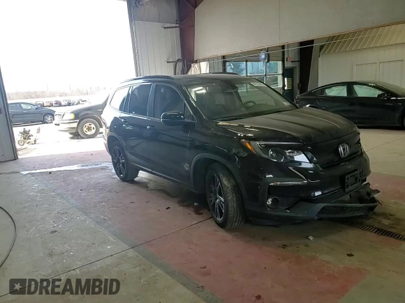 2022 Honda Pilot Special Edition with VIN 5FNYF6H26NB094534, listed as a Copart auction lot 49122055 with 19,400 mi miles and Salvage Title. Bid and sale history available at DreamBid. Image 12.