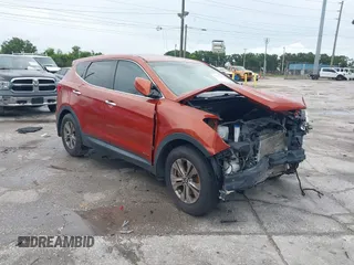 2015 Hyundai Santa Fe z VIN 5XYZT3LB7FG299504, wystawiony jako IAAI lot #42434744 z przebiegiem 104 570 mil mil oraz . Historia ofert i sprzedaży dostępna na DreamBid. Obrazek 1.