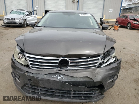 2014 Volkswagen CC Sport with VIN WVWBP7AN7EE537594, listed as a Copart auction lot 46471695 with 69,646 mi miles and Salvage Title. Bid and sale history available at carsss.com. Image 5.