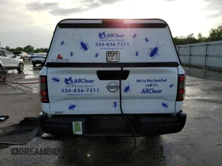 2024 Nissan Frontier S with VIN 1N6ED1CL7RN670390, listed as a Copart auction lot 53747085 with 2,573 mi miles and Salvage title. Bid and sale history available at DreamBid. Image 6.