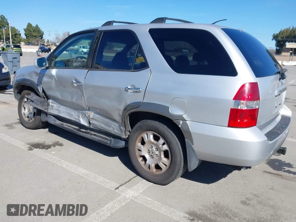 2001 Acura MDX with VIN 2HNYD18211H506012, listed as a IAAI auction lot 41570706 with 142,839 mi miles. Bid and sale history available at carsss.com. Image 3.