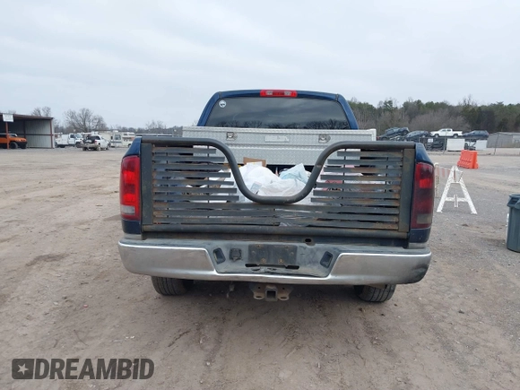 2005 Dodge Ram 2500 SLT with VIN 3D7KR28C95G742978, listed as a IAAI auction lot 41281967 with 161,544 mi miles. Bid and sale history available at carsss.com. Image 16.