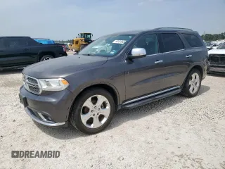2014 Dodge Durango SXT with VIN 1C4RDHAG7EC594677, listed as a Copart auction lot 63401865 with 178,912 mi miles and Clean title. Bid and sale history available at DreamBid. Image 1.