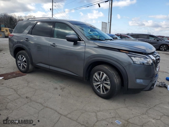 2024 Nissan Pathfinder SL with VIN 5N1DR3CC3RC310553, listed as a Copart auction lot 87014594 with 1,684 mi miles and Salvage Title. Bid and sale history available at carsss.com. Image 4.