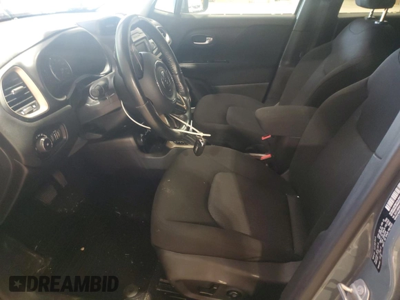 2017 Jeep Renegade Latitude with VIN ZACCJBBB5HPE48244, listed as a Copart auction lot 57561845 with 100,927 mi miles and Salvage title. Bid and sale history available at DreamBid. Image 7.