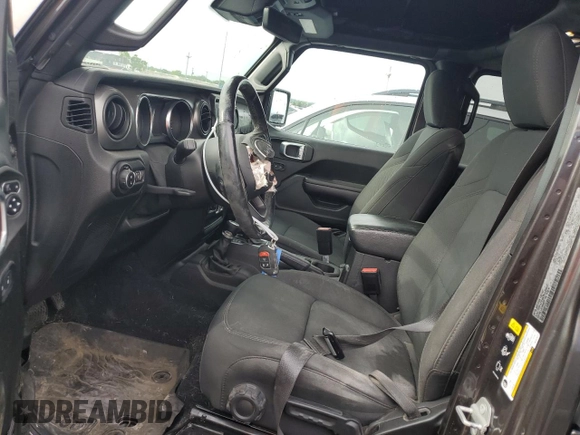 2021 Jeep Gladiator Willys с VIN 1C6HJTAGXML527617, выставлен на аукционе Copart как лот 59110005 с пробегом 39 279 миль миль и Списание • Salvage title. История ставок и продаж доступна на DreamBid. Изображение 7.