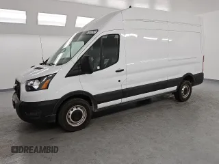 2023 Ford Transit Cargo with VIN 1FTBR1X8XPKB01724, listed as a Copart auction lot 43828525 with 39,657 mi miles and Clean Title. Bid and sale history available at DreamBid. Image 1.