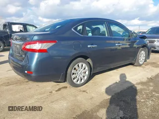 2014 Nissan Sentra SV with VIN 3N1AB7APXEY211662, listed as a IAAI auction lot 41689581 with 100,269 mi miles and . Bid and sale history available at DreamBid. Image 4.