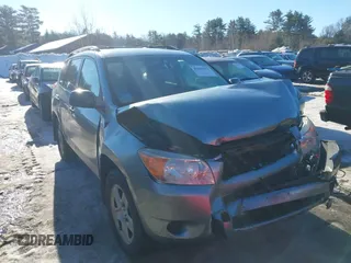 2008 Toyota RAV4 with VIN JTMBK33VX85067277, listed as a IAAI auction lot 41663673 with 182,503 mi miles. Bid and sale history available at carsss.com. Image 1.