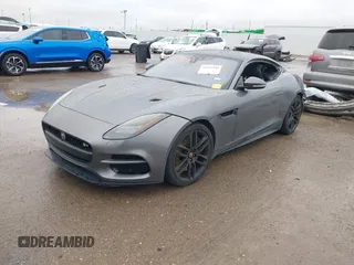 2018 Jaguar F-Type with VIN SAJD51EE4JCK55183, listed as a IAAI auction lot 41532920 with 45,070 mi miles and . Bid and sale history available at DreamBid. Image 2.